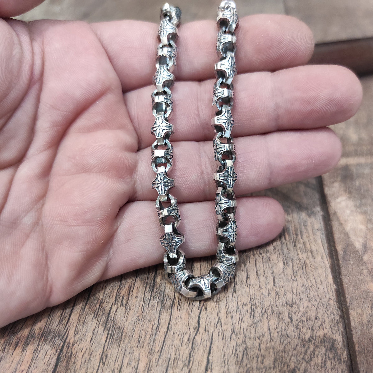 Chain Sterling Silver 7mm size