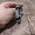 Handmade Sterling Silver Saint Michael Bracelet: Archangel Shield Jewelry